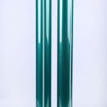 飞尔（FLYER）绿膜胶带 绿色硅胶高粘绝缘保护膜胶带【66m×195mm×0.07mm】