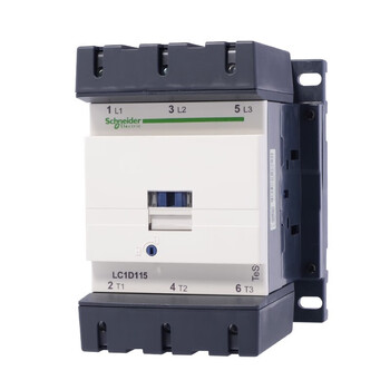 施耐德 TeSys LC1D系列三极交流接触器 115A 线圈电压110V 50/60Hz 货号LC1D11500F7C
