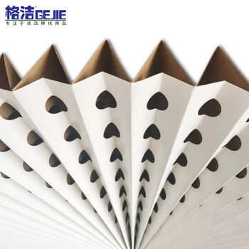 格洁BZLZ20085 V型百折过滤纸油漆风琴式干式过滤纸褶皱式喷漆房滤纸10m*0.85m*2块