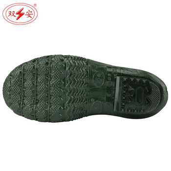 双安 35KV绝缘靴 电工防触电橡胶雨靴 定做 高压中筒电工鞋 绝缘防砸耐磨 36码