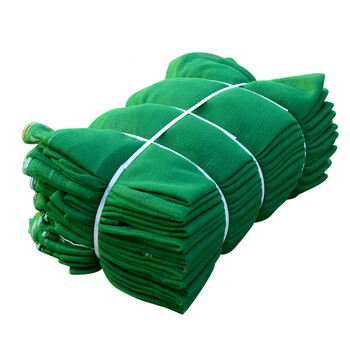 星工(XINGGONG)安全防护网 聚脂料绿色耐磨工地防坠网安全密目立网定制 1.8米*5.8米丙料3条装