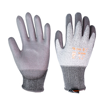赛立特安全（SAFETY-INXS）N10590机械防护PU涂层中型防切割手套 耐磨耐油手套 9#定做