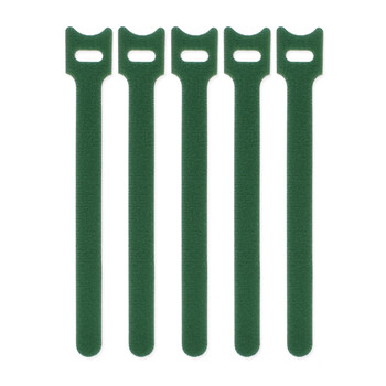 飞尔（FLYER）魔术扎带 彩色捆绑带 背对背魔术贴 电线理线带【加厚款绿色T型 12x200mm】200条装