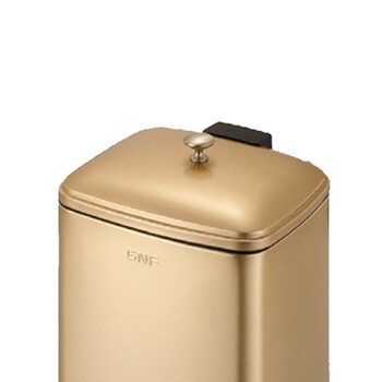 南 GPX-131G 方形茶渣桶 香槟金 不锈钢茶渣桶茶水南方收集桶功夫茶渣收集桶茶水收集桶