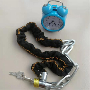 聚远 JUYUAN 链子锁 自行车锁 防盗山地车链条锁 加长链子锁 电动车、摩托锁 10个起售 少拍不发货