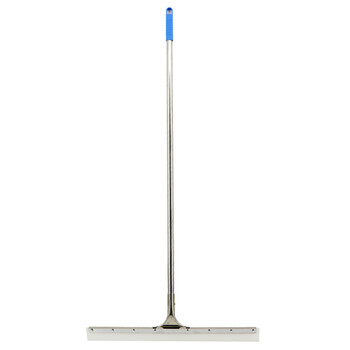 卫洋 刮水板不锈钢杆地刮 硅胶头60cm杆长120cm 卫生间瓷砖玻璃地面推水器 1个装