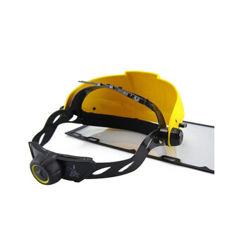 代尔塔/DELTAPLUS 101304 防化防冲击聚碳酸酯面屏+支架 防颗粒物飞溅金属 厚度2mm 2个 企业专享