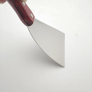 兰诗（LAUTEE）PA1209 红木柄油灰刀 3寸 10把装