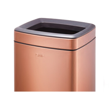 南 SF12-F01 南方长方形房间桶 玫瑰金 商用酒店宾馆客房不锈钢垃圾桶 果皮桶 内桶容量12升