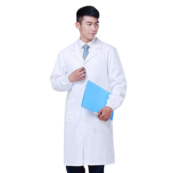 者也 白大褂 长袖服男女药店护士服卫生工厂实验工作服 厚款160码