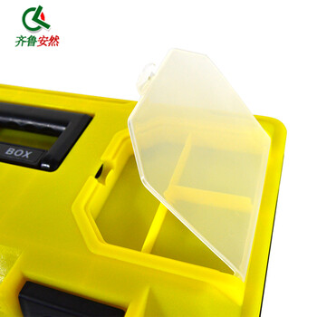 齐鲁安然 工具箱 便携 车载维修收纳箱 手提工具箱 五金工具盒套装 塑料加厚 14寸19寸【14寸】