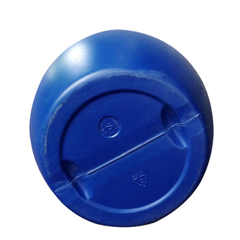 海斯迪克 HKW-22 工业级抱箍法兰桶手提塑料桶 广口带铁箍包装桶 200L（新料）