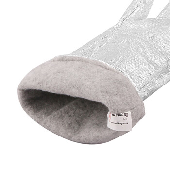 者也 1000度隔热手套 防火服铝箔逃生铝箔围裙炼钢服 隔热手套