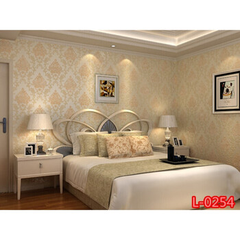 网络快手直播主播背景布3d直播间墙壁纸网红直播间卧室图 柠檬黄 按
