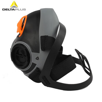 代尔塔（Deltaplus）105014 M6400系列双滤盒半面罩（不含滤盒）定做 1个