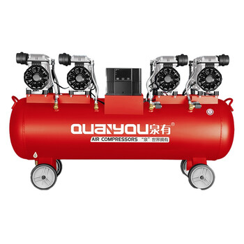 泉有（quanyou） 空压机 QY-160LM4-1390W大功率打气泵无油静音气泵工厂汽修喷漆充气泵空气压缩机