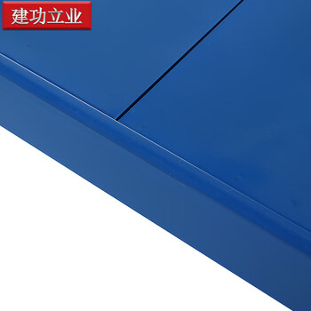 建功立业 仓储货架 重型蓝色2000*600*2000mm库房置物架储物架多层展示架 200232四层主架