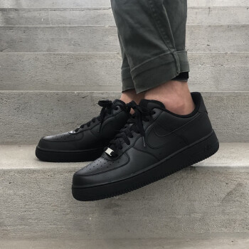 nike耐克airforceaf1纯黑空军一号板鞋运动鞋男鞋休闲鞋315122001405