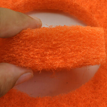 兰诗（LAUTEE）PA1023 蝴蝶 红色 百洁垫17寸*5片