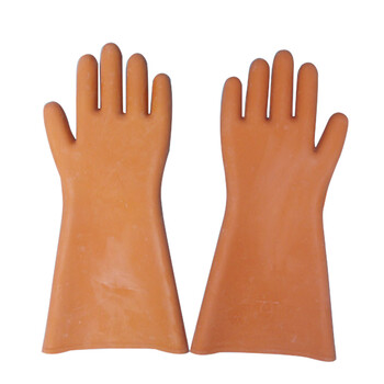 踏雪（TAXUE）5KV橡胶绝缘手套 高压电工防电带电作业 1双 企业定制