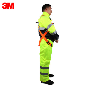 3m 凯比特1114178（SKUXF003897105）全身式安全带调节扣橙色全身橙色-中号定做