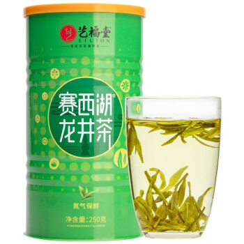 艺福堂 茶叶绿茶 赛西湖龙井茶 雨前浓香250g