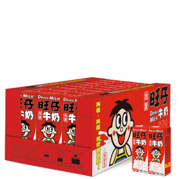 旺旺 旺仔牛奶 儿童牛奶早餐奶 原味 250ml*24