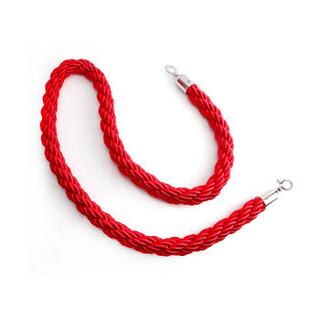 者也 礼宾柱麻绳挂绳麻花挂绳栏杆座挂绳围栏隔离带 麻花挂绳 金钩款