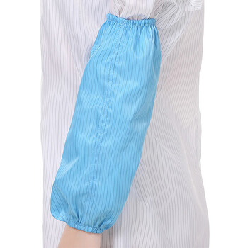 者也 防静电无尘袖套无尘车间工作护袖 蓝色（起订量5副）ZY531