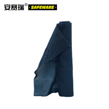 安赛瑞 13880 PVC发泡网格防滑垫 1.5*30m 黑色 工具垫 水果垫 桌面防滑垫 抽屉垫 沙发底垫 茶几桌布防滑垫