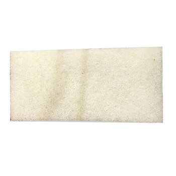 伽華（KARVA）JH-01 白色 方形百洁垫 一盒五片 大理石 花岗石百洁垫 水磨片 抛光修边机百洁垫