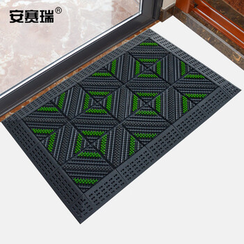 安赛瑞 室外镂空除尘地垫 EVA拼接除尘地垫 拼接式刮泥防滑脚垫 定制款 三刷 24020