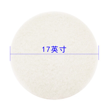 兰诗(LAUTEE)PA1023 蝴蝶 白色 百洁垫17寸*5片