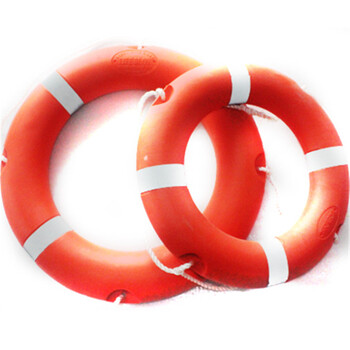 聚远 JUYUAN 成人救生圈实心船用救生浮圈加厚实心塑料救生圈内河公海救生专用 成人圈