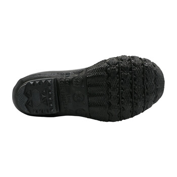 双安 25KV绝缘靴 中筒电工靴 耐磨防滑橡胶劳保雨靴 黑色 41码