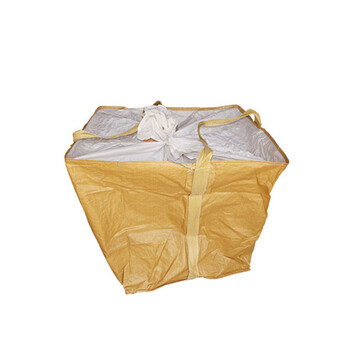 稳斯坦 WST102 吨袋 全新吨包袋 集装袋 太空袋  太空包 白色四吊托底+大料口布100*100*100