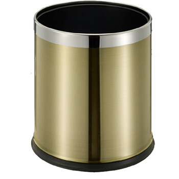 南 GPX-45 南方多层圆形垃圾桶 古青铜 商用酒店宾馆客房不锈钢垃圾桶 果皮桶 房间桶