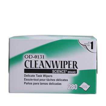 安特浦(An type)光纤插芯端面无尘擦拭纸抽取式 精密仪器半导体镜面擦拭布(280抽/盒)OD-0131