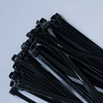 飞尔（FLYER）黑色尼龙扎带 7.2×200mm 自锁式捆扎带 扎线带 理线带【250根装】