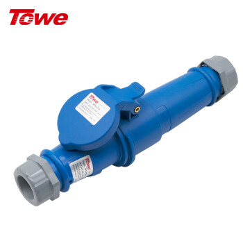 同为（TOWE）16A工业连接器2P+E工业防水插头插座IPS-PS316