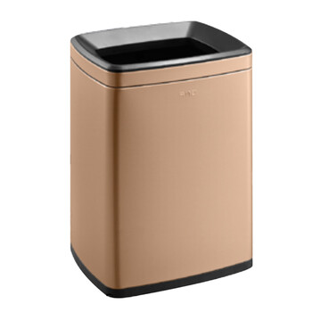 南 SF20-F02 环境桶 香槟金 商用酒店宾馆客房不锈钢 南方垃圾桶 房间桶 果皮桶 内桶容量20升