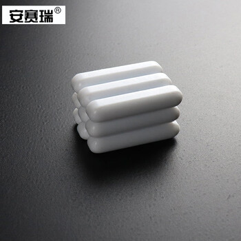 安赛瑞 聚四氟磁力搅拌子（2个装）圆柱形四氟磁子实验用C型搅拌器转子 C40（10×40mm）  600238