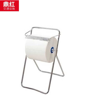 鼎红 防静电无尘纸除尘无纺布白蓝色实验室吸油纸工业用擦拭纸白色12.5*38cm[500张/卷]