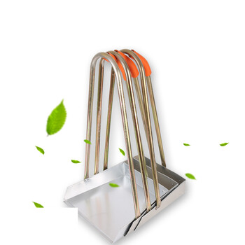 庄太太 高把金属铁皮簸箕学校单位扫地环卫撮子畚斗