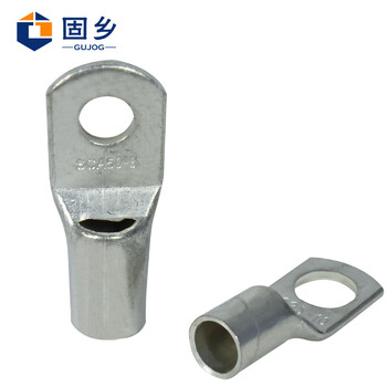 固乡【10只装】 SC窥口接线铜鼻子 接头 铜线耳 接线端子头 铜鼻子 铜镀锡线鼻子10/16/35/25平方 sc50