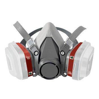 普达防毒面具 410配P-Hg-1滤毒盒七件套 防毒面罩 防汞蒸气 防毒口罩