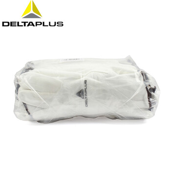 代尔塔（Deltaplus）201704 VE702P PU涂层精细操作手套 白色13针涂掌 定做 10码 12双
