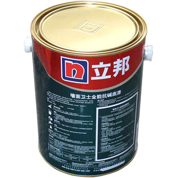 立邦全能抗碱底漆乳胶漆内墙5L