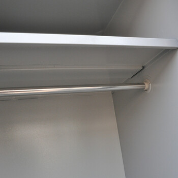 万尊钢制储物柜多功能加厚加深1850*900*500mm铁皮柜两门带锁置物柜WZ-YG-ZH