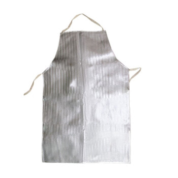 安百利 ABL-V022芳纶镀铝耐高温围裙建筑电焊冶金防护围裙96cm